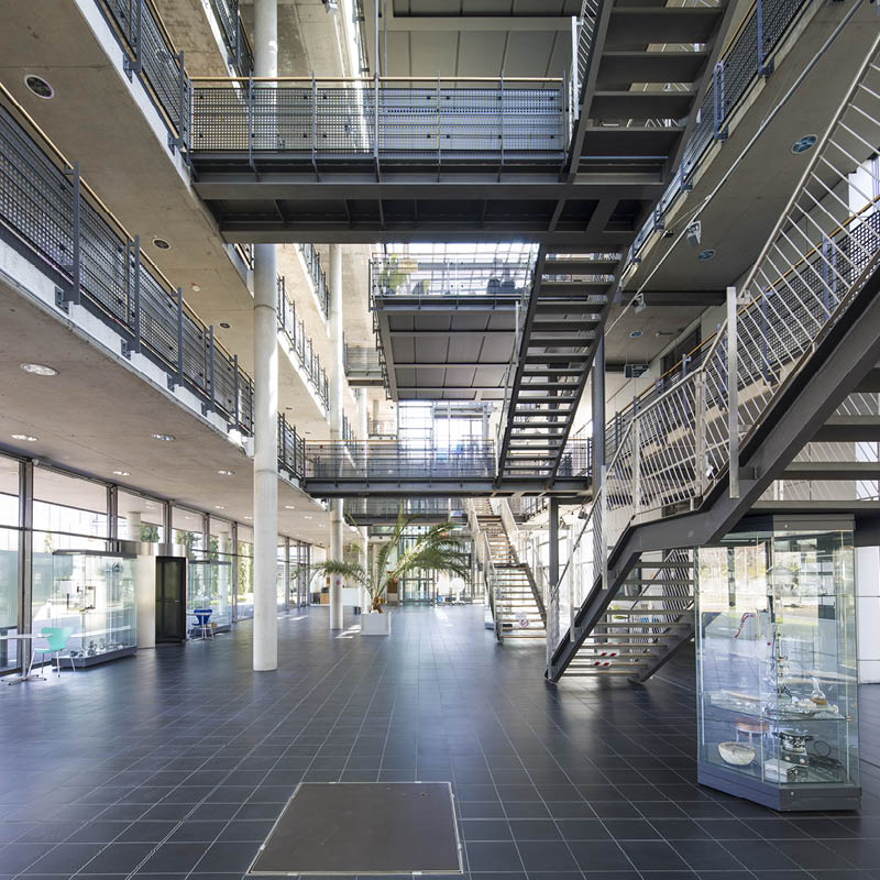 Foyer Neuen Chemie Treppenhaus Lichttransparent Lichtdurchflutet