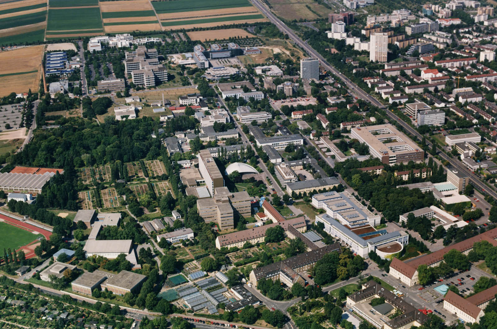 Luftbild Campus Luftaufnahme