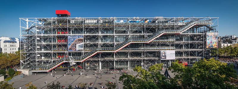 Centre Pompidou Paris Zentralmensa Seite